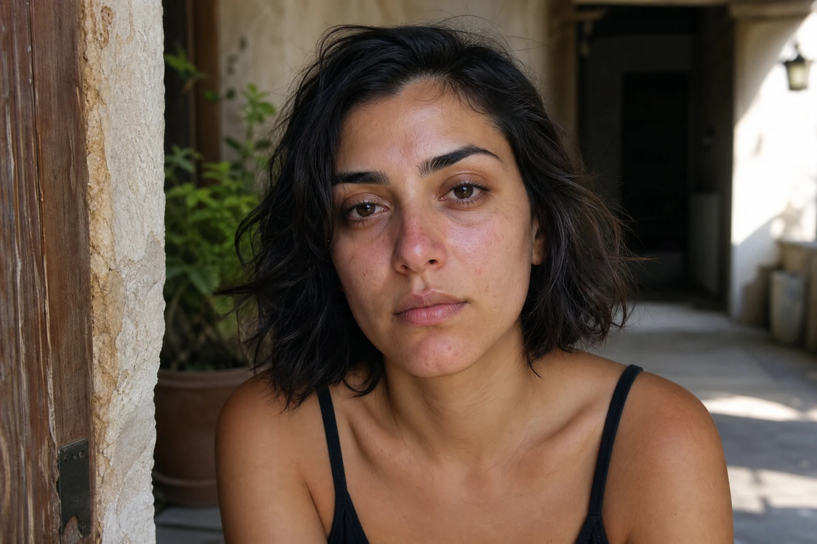 AI Face Retouch — before editing