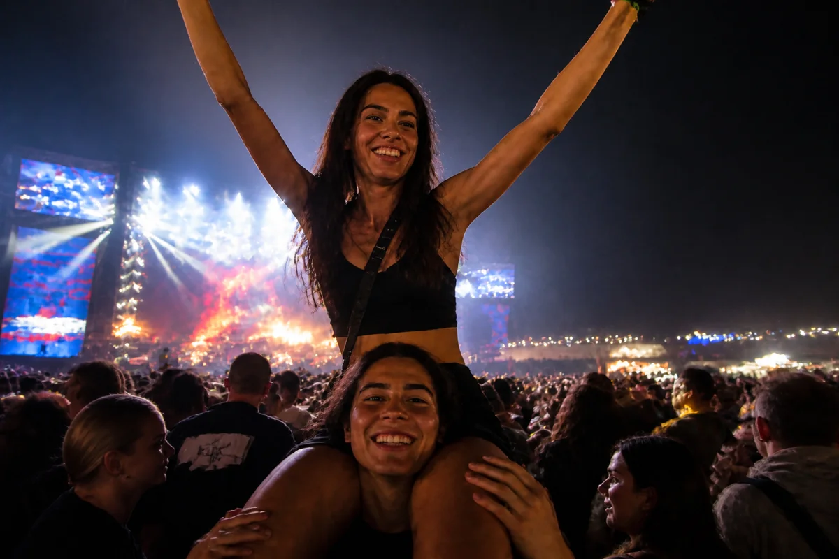 Rescue Your Blurry Concert Photos — after editing