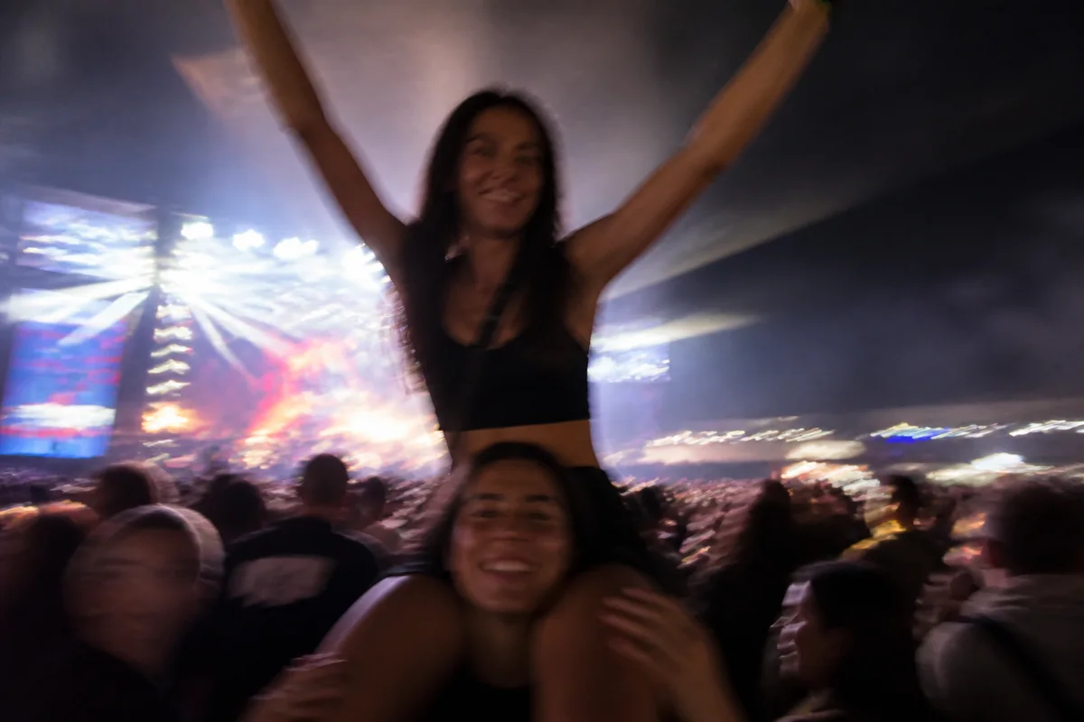Rescue Your Blurry Concert Photos — before editing