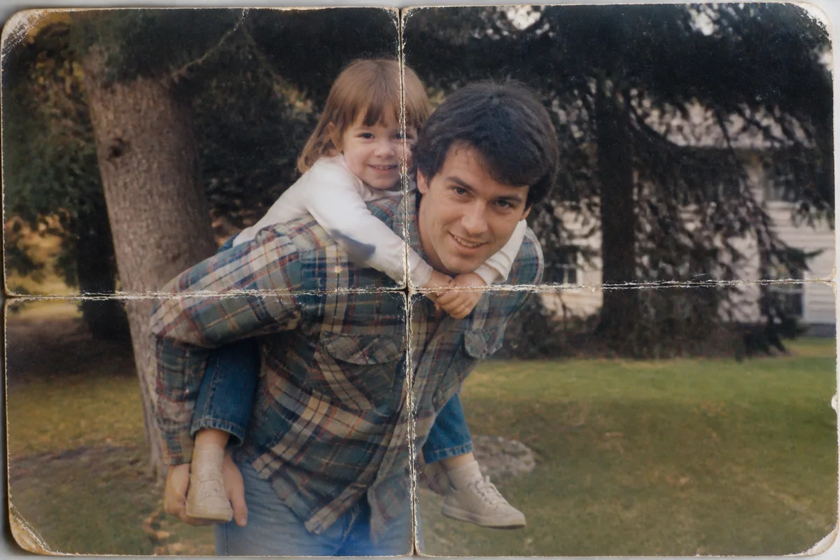 Restore a Photo Carried in a Wallet for Years — before editing