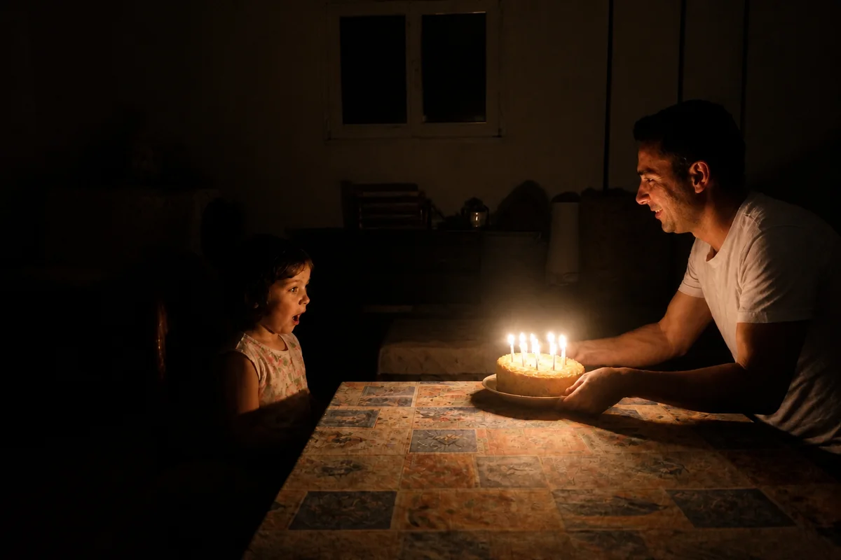 Rescue the Candle-Lit Birthday Photos — after editing