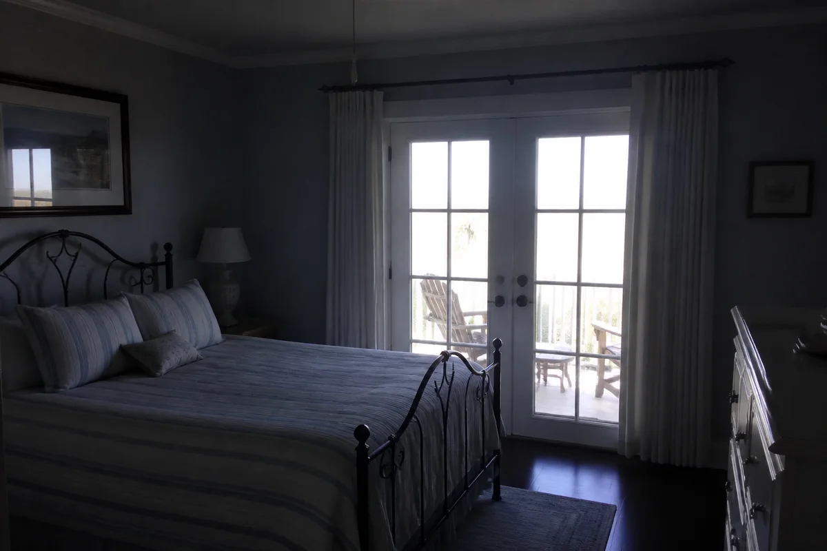Rescue Dim Vacation Rental Photos — before editing