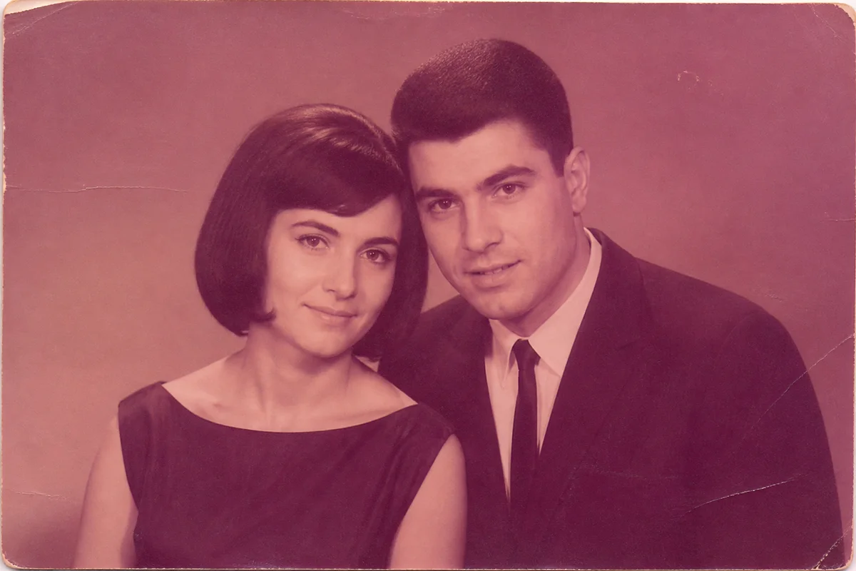 Restore Your Grandparents' Portraits — before editing
