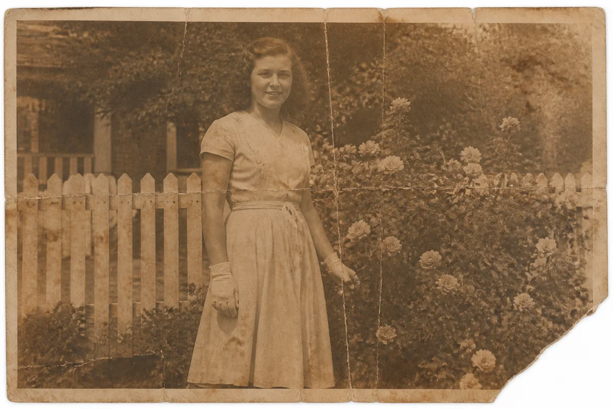 Restore Your Family's Heirloom Photos — before editing