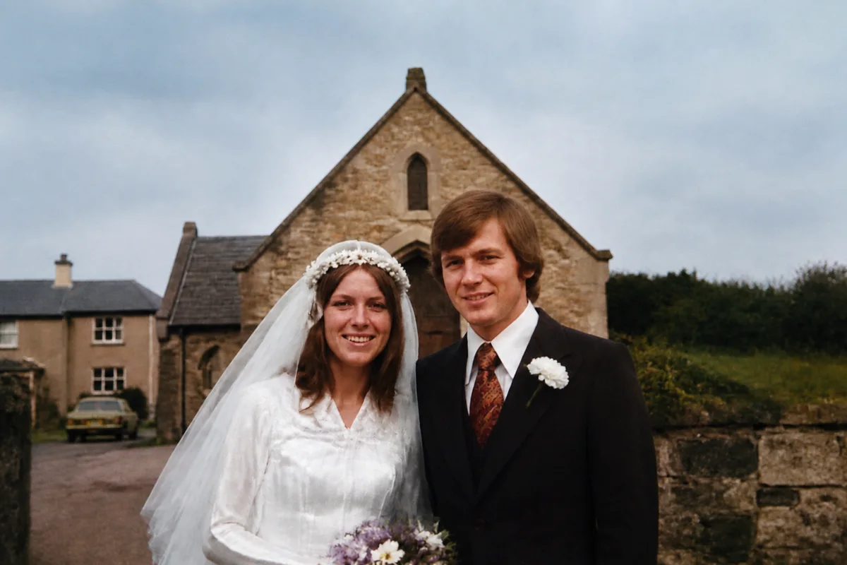 Restore a Wedding Photo from Decades Ago — after editing