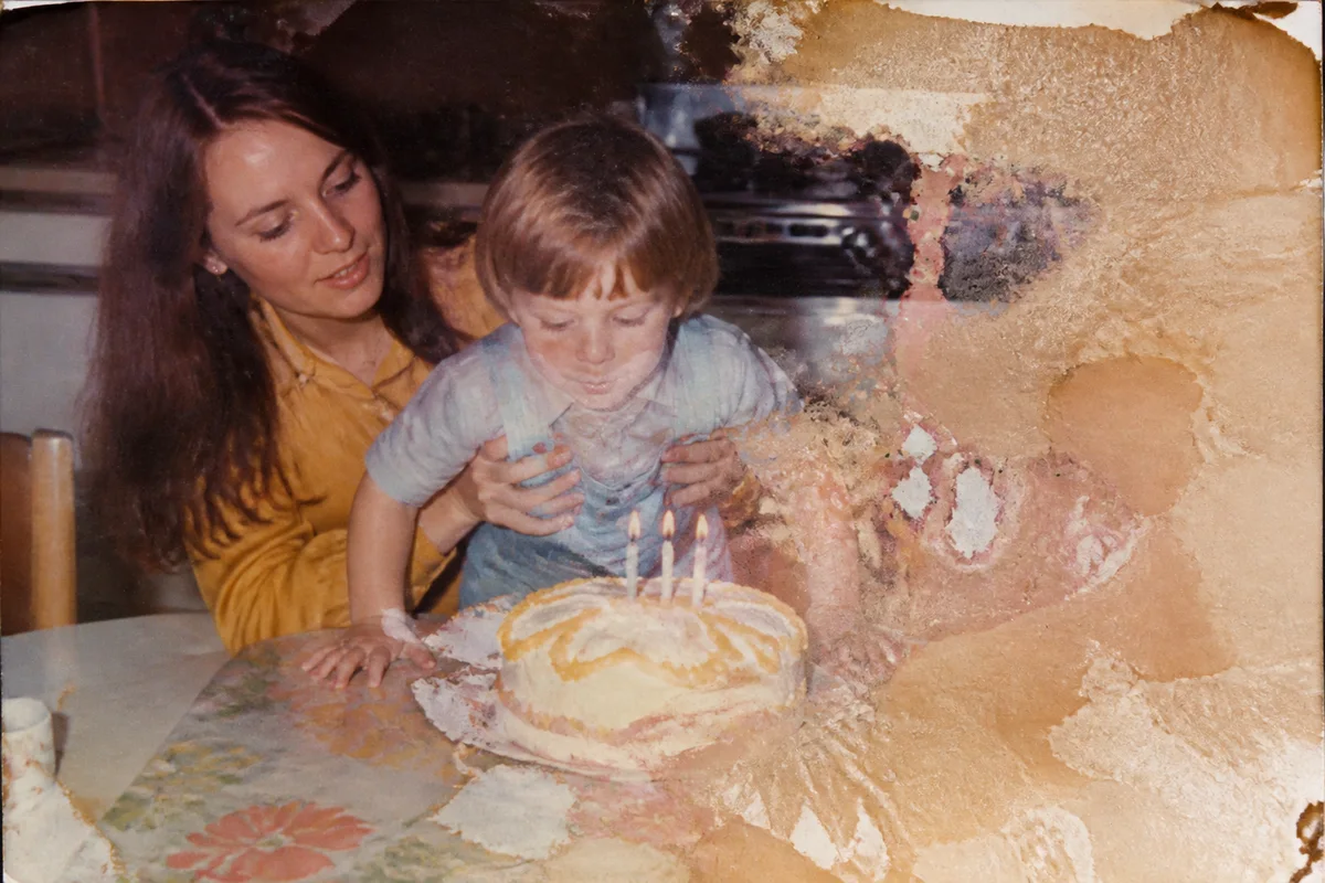 Rescue Photos After Water Damage — before editing